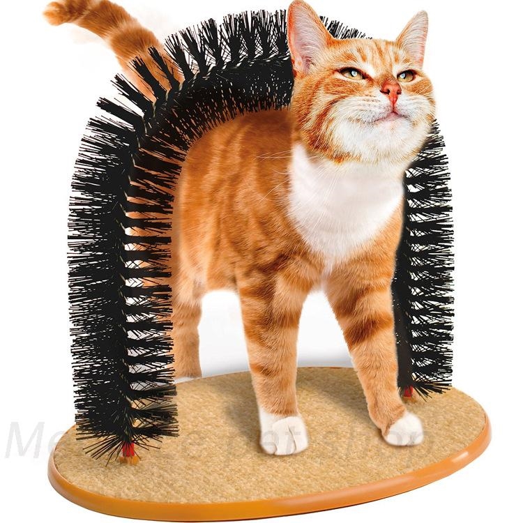 Pet Toy Pet Products Cat Scratcher Toys Fur Grooming Cat Toy Brush Controls Shedding