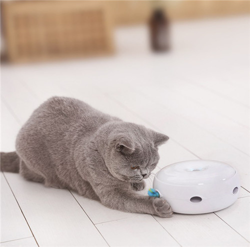 Retractable Pet Cat Teaser Stick Plastic Cat Toy Smart Cat Teaser