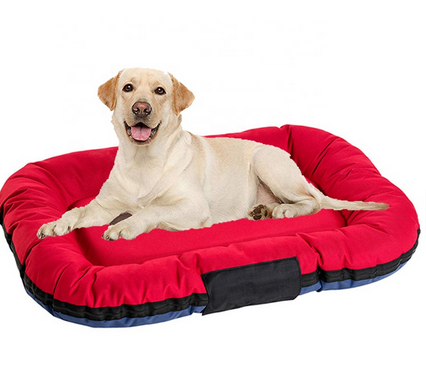 2019 Wholesale Pet Accessories High Quality Reversible Dog Sleep Luxury Large Pet Bed for Dog