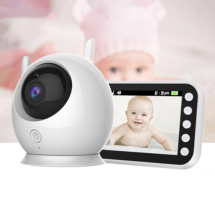 High Quality Baby Monitor Wireless Hd Display Audio Wifi Camera Baby Monitor Two Way Talk With Night Vision