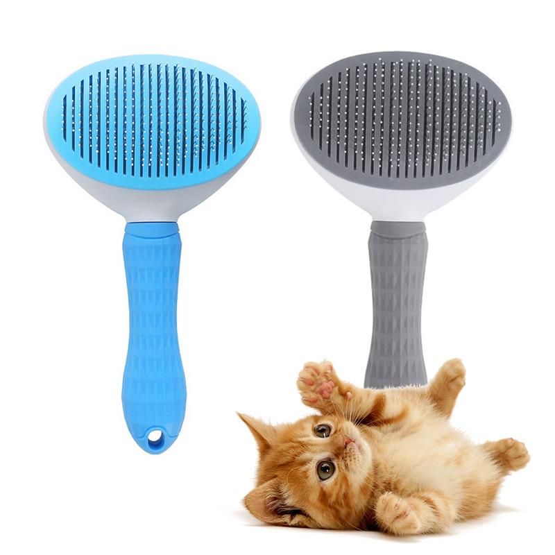 Dog and cat hair one key remove hair comb pet massage shedding remover grooming pet hair brush