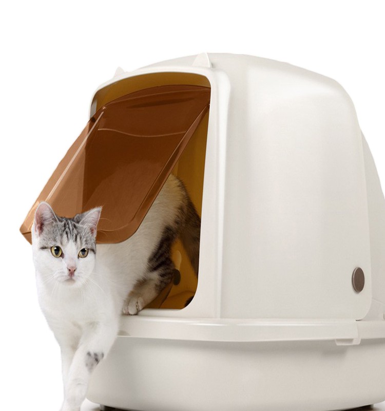 New Full-close Self Cleaning Cat Litter Box