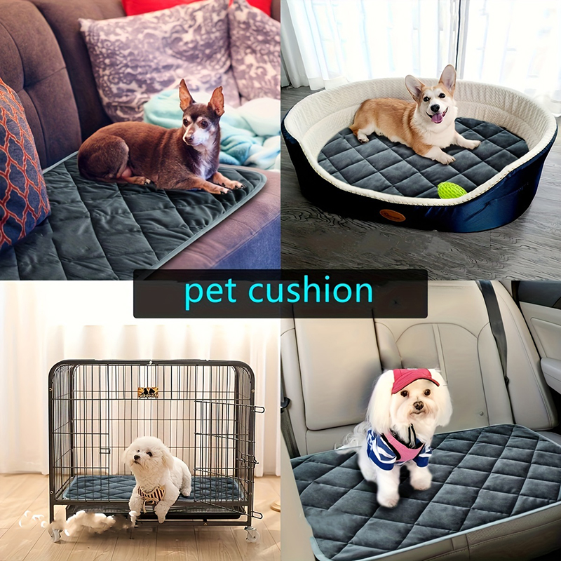 Comfortable Breathable Custom double-sided Extra Warm Thermal Non-Slip Bottom Self Heating Cat Dog Mat