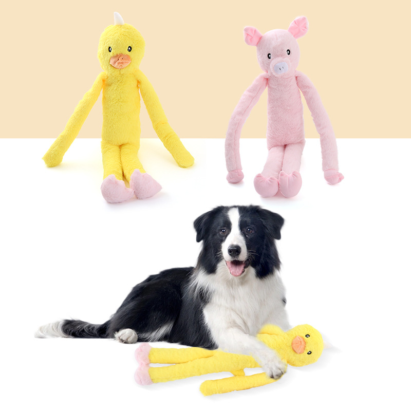Fashion Luxury Custom Squeaky Chew Bite Resistant Eco Friendly Interactive Animals Pet Toys Plush