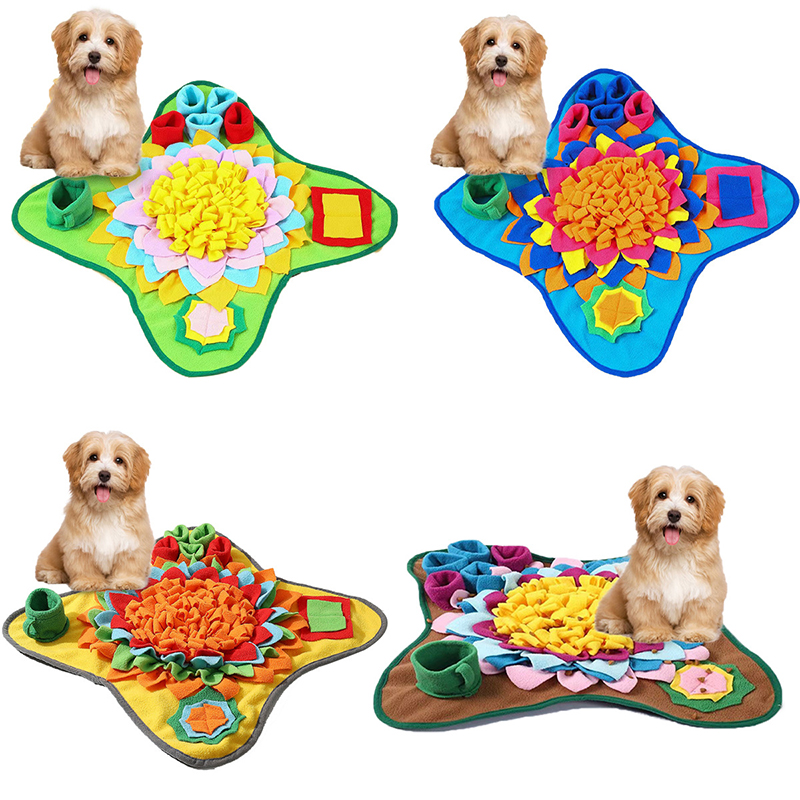 Manufacturer Hot Selling Interactive Non-slip Natural Foraging Training pet Slow Feeding Activity Mats