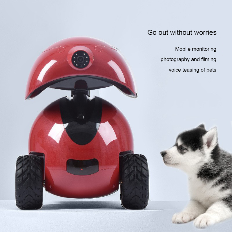 Factory Direct Luxury HD Night Vision Camera Intelligent Wifi Automatic Cat Tossing Companion